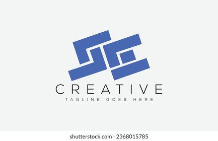 Letter SE logo design template vector illustration