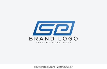 letter SE logo design vector template design for brand.