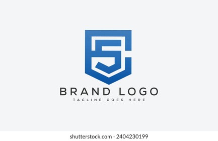 letter SE logo design vector template design for brand.