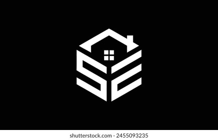 Letter SE logo for real estate