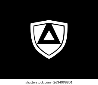 Letter A Sicherheitslogo, A Sicherheitslogo, Sicherheitssymbol
