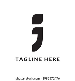 Logo für Buchstaben i oder Semikolon