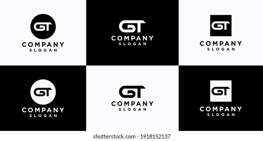 Letter set logo design Premium Vector
