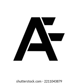 Letter SF Logo Vector Design