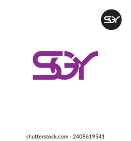 Letter SGY Monogram Logo Design