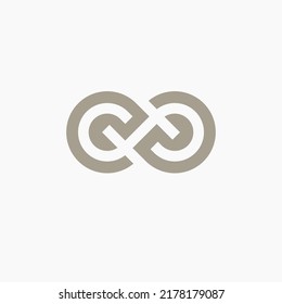 letter SH or HS logo. initial H and S logo. modern and elegant initial logo
