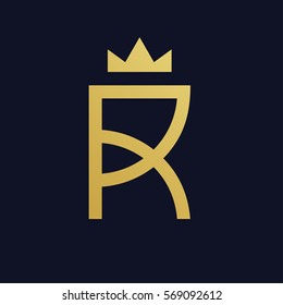 letter A with shadow logo icon design