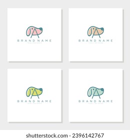 Letter Shaped Dog Letter Logo Design A
editable