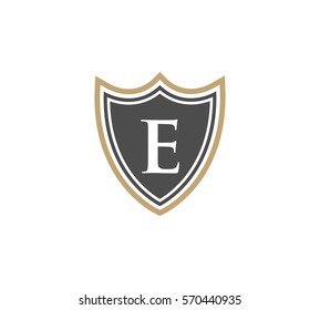 Letter Shield Logo