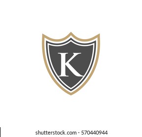 Letter Shield Logo