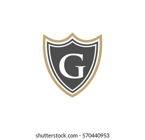 Letter Shield Logo