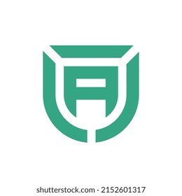 Buchstaben Ein Schild Logo Symbol Design-Vorlagenelemente