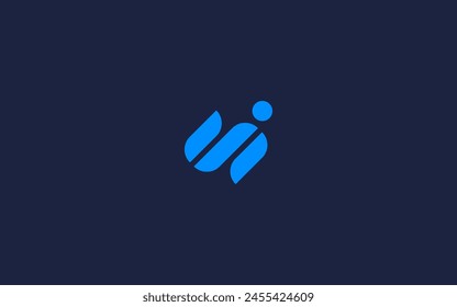 letter si logo icon design vector design template inspiration