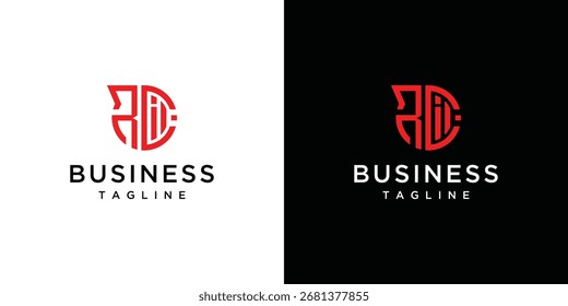 Ilustración de Plantilla de Vector de logotipo de signo de letra