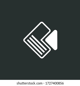 letter sim card design and office logo documents