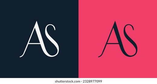 Como carta simple Logotipo de Luxury Premium Linked.