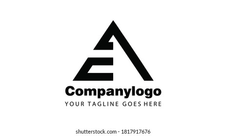 Letra a para diseño de logotipo sencillo