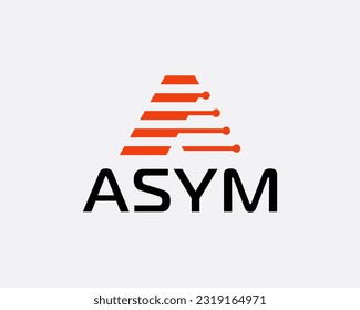 Letter A Simple Modern Logo