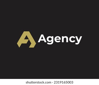 Letter A Simple Modern Logo