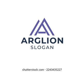 Letter A Simple Monogram Logo