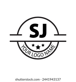 letter SJ logo. SJ. SJ logo design vector illustration for creative company, business, industry
