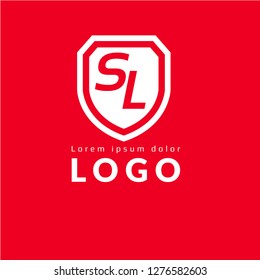 letter SL logo concept. Designed for your web site design, logo, app, UI