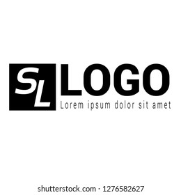 letter SL logo concept. Designed for your web site design, logo, app, UI