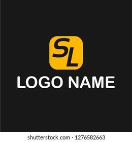 letter SL logo concept. Designed for your web site design, logo, app, UI
