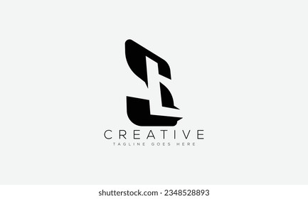 Letter SL logo design template vector illustration.