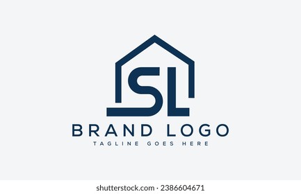 letter SL logo design vector template design for brand.