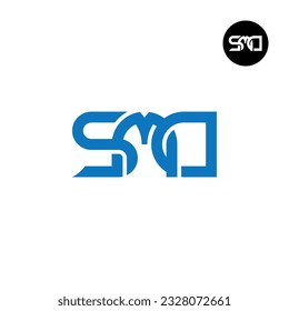 Letter SMD Monogram Logo Design