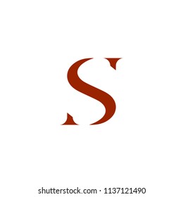 Letter SN logo design 