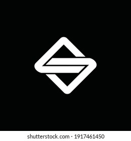Letter SN Monogram Logo Design