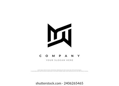 Letter SN or NS Logo Design