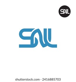 Letter SNL Monogram Logo Design