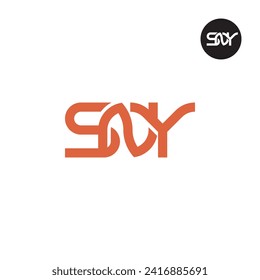 Letter SNY Monogram Logo Design