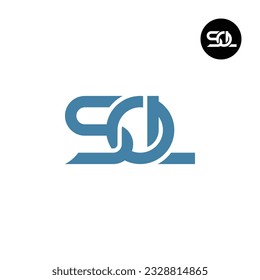 Letter SOL Monogram Logo Design