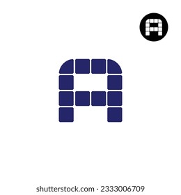Diseño del logotipo del panel de carta A Solar