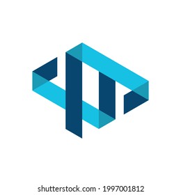 Letter SP Block Business Logo Design