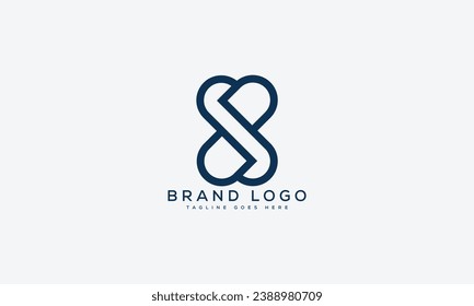 letter SP logo design vector template design for brand.