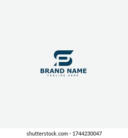 Letter SP logo icon design template elements 