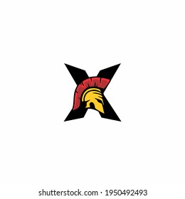 letter and spartan Logo Template Vector icon illustration design