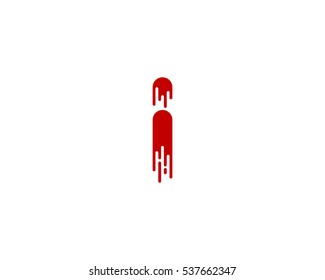 Letter I Speed Up Logo Design Template Element