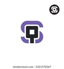 Letter SQ Monogram Logo Design