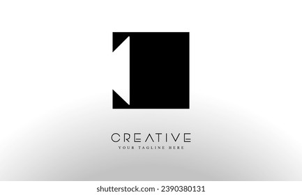 Logo-Design-Vorzeichen des Briefes Letter I