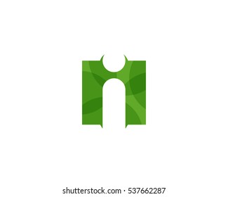 Letter I Square Logo Design Template Element