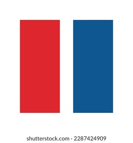 Symbol für das quadratische Logo eines Briefes