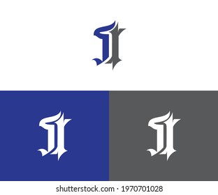 Letter SR logo design template