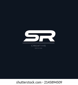 Letter SR logo icon design template elements