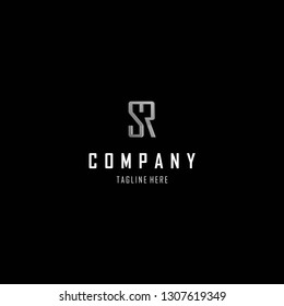 Letter SR Typography Abstract Creative Simple Monogram Branding Logo